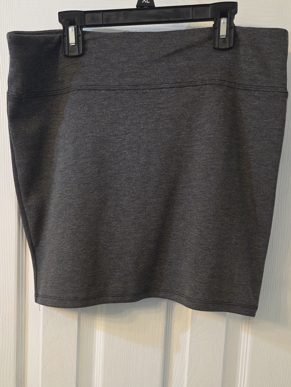 Xhilaration Dark Charcoal Stretch Mini Skirt